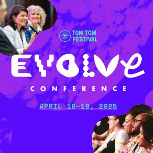 13th Annual Tom Tom Fest Evolve Conference Logo